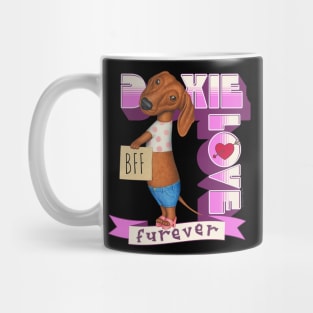 Doxie Love Fur-ever Mug